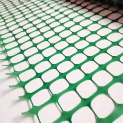 Plastic Mesh Fencing Netting Roll 4 Ft. X 100 Ft. With Zip Ties Temporary Reusable Green For Garden Animal Barrier -Dewalt Tools Shop kiwdzfu snow fencing a422ph522286 44 1000