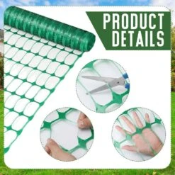 4 Roll Plastic Garden Fence 4 X 100 Ft Green Safety Barrier Heavy Duty Fencing For Outdoor Plant And Pet Protection -Dewalt Tools Shop kiwdzfu snow fencing a422ph522294 4f 1000