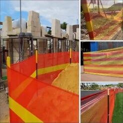 3.3 Ft. X 164 Ft. Safety Fence Net Orange PE Barrier Netting For Construction Garden Snow Pet Event Fencing -Dewalt Tools Shop kiwdzfu snow fencing a422ph522295 76 1000