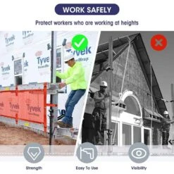 Safety Net Construction Debris Netting 20 Ft. Industrial Guard Rail Scaffold Enclosure Visibility Barrier Fencing 10 Safety Net Construction Debris Netting 20 Ft. Industrial Guard Rail Scaffold Enclosure Visibility Barrier Fencing -Dewalt Tools Shop kiwdzfu snow fencing a422ph522297 4f 1000