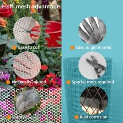 15.7 In. X 32.8 Ft. Black Plastic Netting Multi-Use Decorative Fencing For Poultry Dogs Rabbits Chicken Snake Barrier 14 15.7 In. X 32.8 Ft. Black Plastic Netting Multi-Use Decorative Fencing For Poultry Dogs Rabbits Chicken Snake Barrier -Dewalt Tools Shop kiwdzfu snow fencing a422ph522299 1f 1000