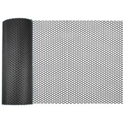 15.7 In. X 32.8 Ft. Black Plastic Netting Multi-Use Decorative Fencing For Poultry Dogs Rabbits Chicken Snake Barrier