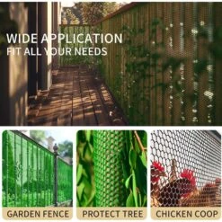 Plastic Garden Mesh Fence Roll 15.7 In. X 16.4 Ft. Weather Resistant UV-Stabilized Temporary Fencing For Animal & Plants -Dewalt Tools Shop kiwdzfu snow fencing a422ph522338 fa 1000