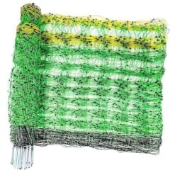 Electric Fence Netting 49.6 H X 164 Ft. L Portable Livestock Mesh For Hogs Dogs Deer Goats Large Animals Fencing