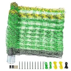 Electric Fence Netting 49.6 H X 164 Ft. L Portable Livestock Mesh For Hogs Dogs Deer Goats Large Animals Fencing -Dewalt Tools Shop kiwdzfu snow fencing a422ph522347 76 1000