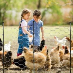 3.6 Ft. Garden Fence Posts Heavy Glass Fiber 11mm Diameter Temporary Fencing Electric Fence Posts In Black, (20-Pack) -Dewalt Tools Shop kiwdzfu snow fencing a422ph522367 76 1000