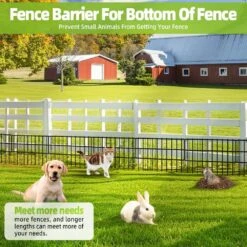 Garden Fence Panels 35 Ft. X 13 In. Rustproof Metal Wire Animal Barrier Fencing For Dogs Rabbits Squirrels 25 Pack -Dewalt Tools Shop kiwdzfu snow fencing bsa0422030 fa 1000