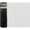 PVC Coated Welded Wire Fencing 36 In. X 50 Ft. 16-Gauge Metal Mesh Roll Black For Garden Border Poultry Netting -Dewalt Tools Shop kiwdzfu snow fencing bsa0422079 64 1000