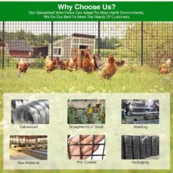 PVC Coated Welded Wire Fencing 36 In. X 50 Ft. 16-Gauge Metal Mesh Roll Black For Garden Border Poultry Netting -Dewalt Tools Shop kiwdzfu snow fencing bsa0422079 76 1000