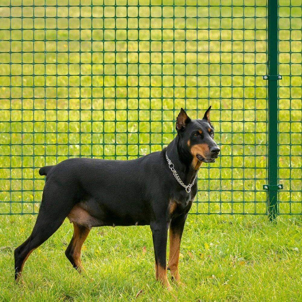 2 X 164 Ft. Plastic Mesh Fence Rol Temporary Netting For Construction Fencing, Animal Fencing, Garden Fencing 7 2 X 164 Ft. Plastic Mesh Fence Rol Temporary Netting For Construction Fencing, Animal Fencing, Garden Fencing - Image 5