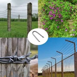 Q195 Carbon Steel Slivery Wire Fencing Galvanised Staples, Securely Attach Chicken Wire Netting Wire Mesh To Fences -Dewalt Tools Shop laybus chain link fence accessories ah75m4hh9 31 1000