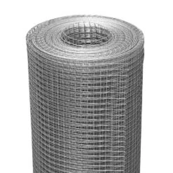 1/2 In. X 3 Ft. X 50 Ft. Hardware Cloth, Hot-Dip Galvanized After Welding, Galvanized Wire Mesh Roll, Chicken Fencing