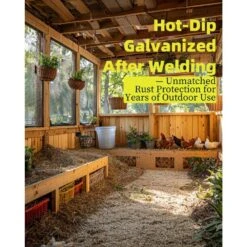 1/4 In. X 3 Ft. X 50 Ft. Hardware Cloth, Hot-Dip Galvanized After Welding, Galvanized Wire Mesh Roll, Chicken Fencing -Dewalt Tools Shop laybus hardware cloth fencing qh33c4bz8 fa 1000