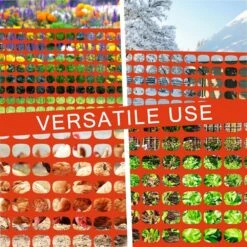 4 Ft. X 100 Ft. 1 Roll Safety Fence Plastic Mesh Fencing Roll Temporary Reusable Netting For Animal Fence Orange -Dewalt Tools Shop laybus snow fencing kw47z1lr7 31 1000