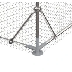 13.1 X 9.8 X 6.4 Ft. Walk-in Metal Spire Shaped Chicken Coop With Waterproof, Anti-Ultraviolet Cover, Poultry Fencing -Dewalt Tools Shop maocao hoom chicken coops y p166156 1f 1000