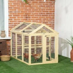 4.6 Ft. X 2.8 Ft. Chicken Run, Wooden Large Chicken Coops, Combinable Design With Perches And Doors, Poultry Fencing -Dewalt Tools Shop maocao hoom chicken coops y p200518 31 1000