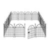27 In. X 40 In. Heavy Duty Metal Temporary Dog Digging Fencing Barrier With Gate For Outdoor Yard (12-Pack) 2 27 In. X 40 In. Heavy Duty Metal Temporary Dog Digging Fencing Barrier With Gate For Outdoor Yard (12-Pack) -Dewalt Tools Shop metal fence panels 0b4y3k6p 64 1000