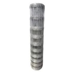 9.2 In. Farm Fence Galvanized Wire Fencing Heavy Zinc Coating For Cattle Deer Hog Goat Yard Garden Field
