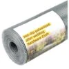 N/A 8 In.x 25 Ft. 23Ga Hardware Cloth Galvanized Chicken Wire Fencing Garden Plant Supports Welded Metal Netting Cage