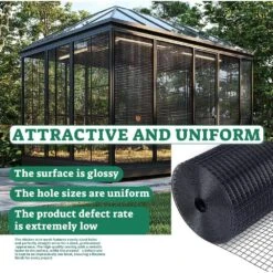 N/A Hardware Cloth 1/2 In. X 48 In. X 100ft. 19-Gauge Hot-Dipped Galvanized Welded Wire Mesh Roll For Chicken Rabbit Fencing -Dewalt Tools Shop n a hardware cloth fencing bsa1122c012 1f 1000