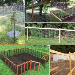 N/A Galvanized Welded Hardware Cloth 19Ga 16x50' 1/2 Mesh Roll For Garden Fencing Animal Protection Water Rust Resistant -Dewalt Tools Shop n a hardware cloth fencing bsa1122c013 fa 1000