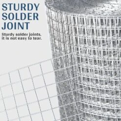 N/A 1/4 In. X 4 Ft. X 100 Ft 23-Gauge Hardware Cloth Chicken Wire Mesh Roll For Garden Fencing And Animal Enclosures -Dewalt Tools Shop n a hardware cloth fencing bsa1122c015 fa 1000