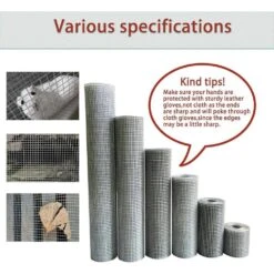 N/A Galvanized Welded Wire Hardware Cloth Roll 8in X 20ft 23Gauge Rabbit Snake Chicken Garden Fencing Critter Barrier 13 N/A Galvanized Welded Wire Hardware Cloth Roll 8in X 20ft 23Gauge Rabbit Snake Chicken Garden Fencing Critter Barrier -Dewalt Tools Shop n a hardware cloth fencing bsa1122c016 fa 1000