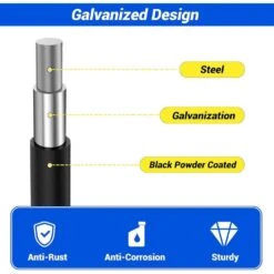 N/A Black Hardware Cloth 16GA 1x 36x 100ft Galvanized Wire Mesh Roll For Chicken Wire Fencing Metal Garden Fence -Dewalt Tools Shop n a hardware cloth fencing bsa1122c031 1f 1000