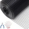 N/A Black Hardware Cloth 16GA 1x 36x 100ft Galvanized Wire Mesh Roll For Chicken Wire Fencing Metal Garden Fence -Dewalt Tools Shop n a hardware cloth fencing bsa1122c031 64 1000