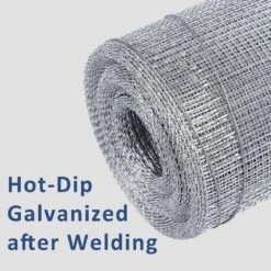 N/A 1/8 Hardware Cloth 24in X 10ft 27 Gauge Hot Dip Galvanized Wire Mesh Roll Snake Fencing Screen Mesh -Dewalt Tools Shop n a hardware cloth fencing bsa1122c038 4f 1000