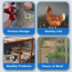 N/A Galvanized Hardware Cloth 1/4 In. X 48 In. X 100 Ft. 23-Gauge Rust-Resistant Wire Mesh Roll For Garden Fencing Fence -Dewalt Tools Shop n a hardware cloth fencing bsa1122c041 44 1000