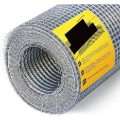 N/A Hardware Cloth 23Gauge 1/4in Opening 16in X 8ft Roll 304 Stainless Steel Mesh For Animal Fencing And Plant Protection