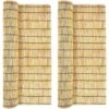 4 Ft. H X 16.4 Ft. W Natural Wood Color Reeds Eco-Friendly Privacy Screen Curtain Patio Reed Fencing Rolls (2-Pack) -Dewalt Tools Shop natural atengnes garden fencing yd240474 64 1000