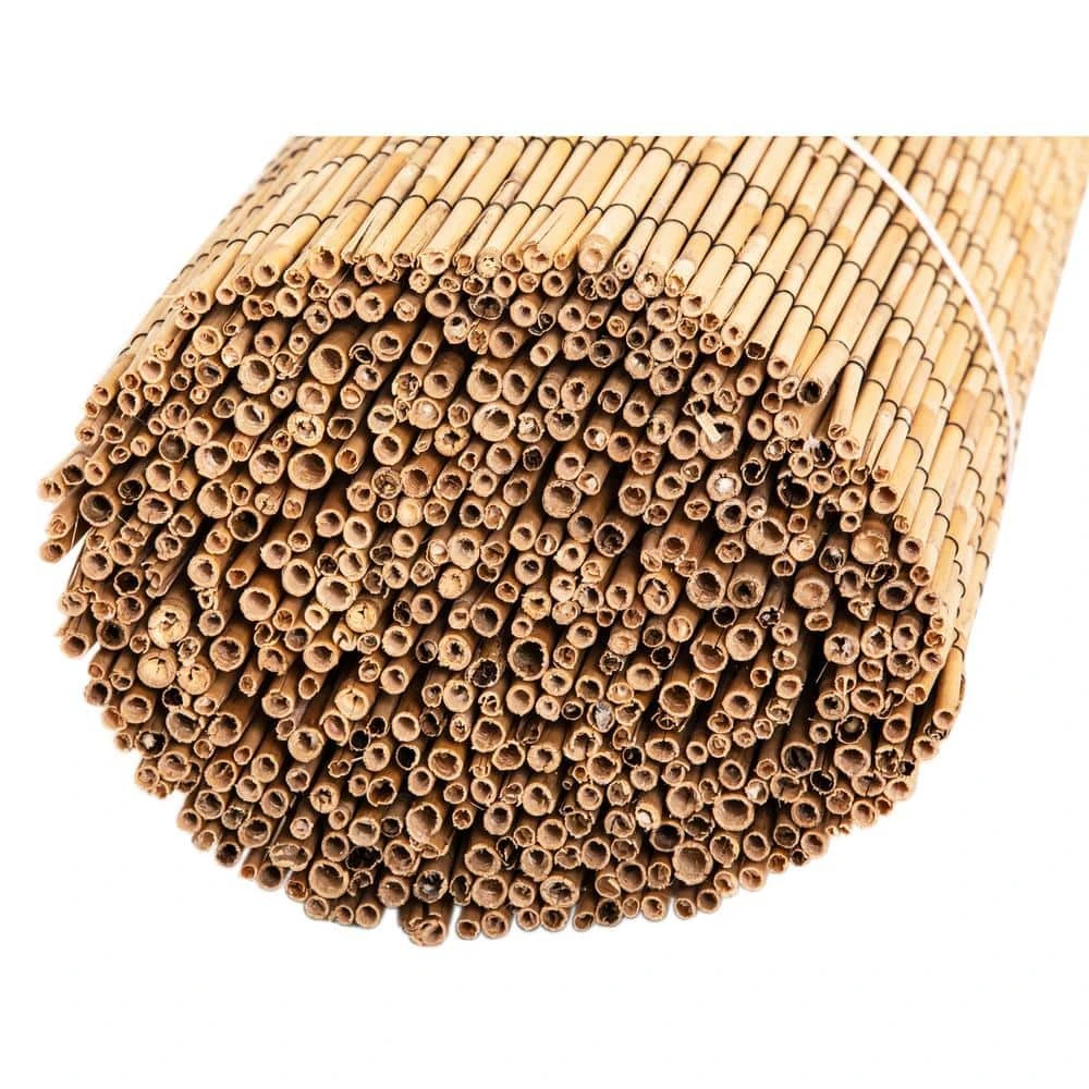 6 Ft. H X 16 Ft. L Natural Jumbo Reed Bamboo Fencing 7 6 Ft. H X 16 Ft. L Natural Jumbo Reed Bamboo Fencing - Image 5