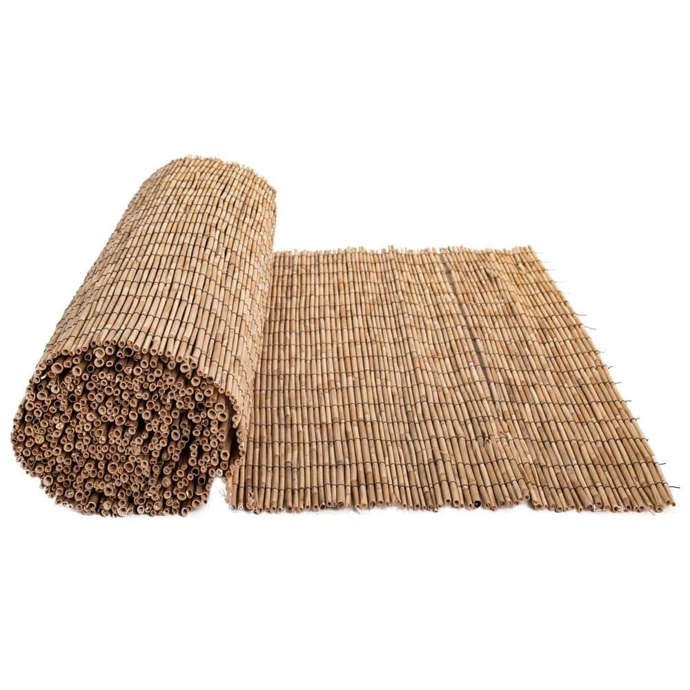 6 Ft. H X 16 Ft. L Natural Jumbo Reed Bamboo Fencing 8 6 Ft. H X 16 Ft. L Natural Jumbo Reed Bamboo Fencing - Image 6