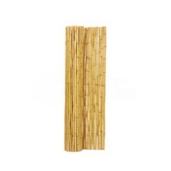 Natural Bamboo Fencing Decorative Rolled Fence Panel 90 In. H X 48 In. L X 1 In. D -Dewalt Tools Shop natural backyard x scapes garden fencing 22 n84 4f 1000