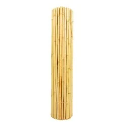 3/4 In. D X 3ft. H. X 8 Ft. W Natural Bamboo Fence Decorative Rolled Fencing Panel -Dewalt Tools Shop natural backyard x scapes garden fencing bama bf025 4f 1000