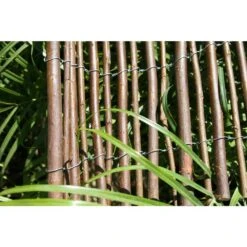 6 Ft. H X 8 Ft. L Natural Brown Willow Wood Fencing -Dewalt Tools Shop natural brown backyard x scapes garden fencing 20 w68bx 31 1000