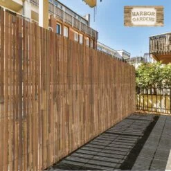 Harbor Gardens Split Bamboo Fencing -Dewalt Tools Shop natural garden fencing r647hg10 c3 1000