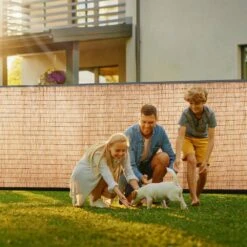 Reed Fence Backyard Landscaping Privacy Blind Fencing Screen 13.3 Ft. X 3.3 Ft., Decorative Fence For Backyard Garden -Dewalt Tools Shop natural vevor garden fencing lwwl1jt133ftr0tuev0 31 1000