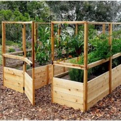8 Ft. X 12 Ft. Garden In A Box With Deer Fencing