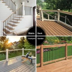 3/4 In. X 32 In. Round Aluminum Deck Baluster With Screws Conector For Railing Fencing, Black (30-Pack) 15 3/4 In. X 32 In. Round Aluminum Deck Baluster With Screws Conector For Railing Fencing, Black (30-Pack) -Dewalt Tools Shop nvnoo safety traffic control 8a6e1t3o 31 1000