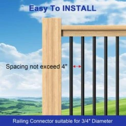 3/4 In. X 32 In. Round Aluminum Deck Baluster With Screws Conector For Railing Fencing, Black (30-Pack) 12 3/4 In. X 32 In. Round Aluminum Deck Baluster With Screws Conector For Railing Fencing, Black (30-Pack) -Dewalt Tools Shop nvnoo safety traffic control 8a6e1t3o a0 1000