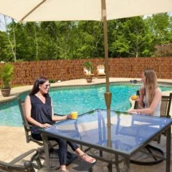 5 Ft. X 10 Ft. Reed Fencing Rolls, Decorative Bamboo Fencing For Balcony Patio Garden Backyard Outdoor, Light Russet -Dewalt Tools Shop nvnoo snow fencing 0x4c8t6h 77 1000