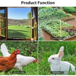 13.7 In. X 590.5 In. Hexagonal Galvanized Wire Netting For Pet Rabbit Chicken Fencing With 100 Cable Zip Ties, Silver -Dewalt Tools Shop nvnoo snow fencing 2v1e8h6f 40 1000