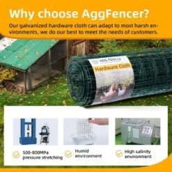 24 In. X 25 Ft. 16 Gauge Welded Metal Wire Fencing Roll For Chicken Coop And Home Improvement, Green -Dewalt Tools Shop nvnoo snow fencing 6t4o2z3i 40 1000