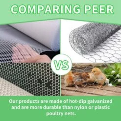 13.7 In. X 236 In. Hexagonal Galvanized Wire Netting For Pet Rabbit Chicken Fencing, Silver 11 13.7 In. X 236 In. Hexagonal Galvanized Wire Netting For Pet Rabbit Chicken Fencing, Silver -Dewalt Tools Shop nvnoo snow fencing 7d9p8y2w 40 1000