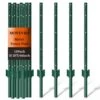 3.74 In. X 3.66 In. X 59 In. Green Metal Garden Fence U-Post For Temporary Fencing, Electric Fence Wire (10-Pack) -Dewalt Tools Shop nvnoo t posts u posts 0q5p8y2d 64 1000