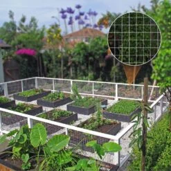 1/2 In. 48 In. X 50 Ft. 19-Gauge PVC Vinyl Coated Wire Mesh Hardware Cloth For Garden Chicken Fencing, Black -Dewalt Tools Shop nvnoo welded wire fencing 2f6e7n8p 31 1000