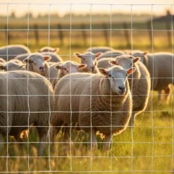 4 Ft. X 164 Ft. Silver Galvanized Steel Farm Fence, Hardware Cloth Wire Fencing For Cattle Chicken Goat Protection -Dewalt Tools Shop otryad patio parts qs yj1091 31 1000